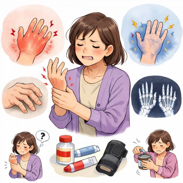 手の痛み・しびれ・変形でお悩みの方へ｜原因・対処法・予防法を専門的に解説